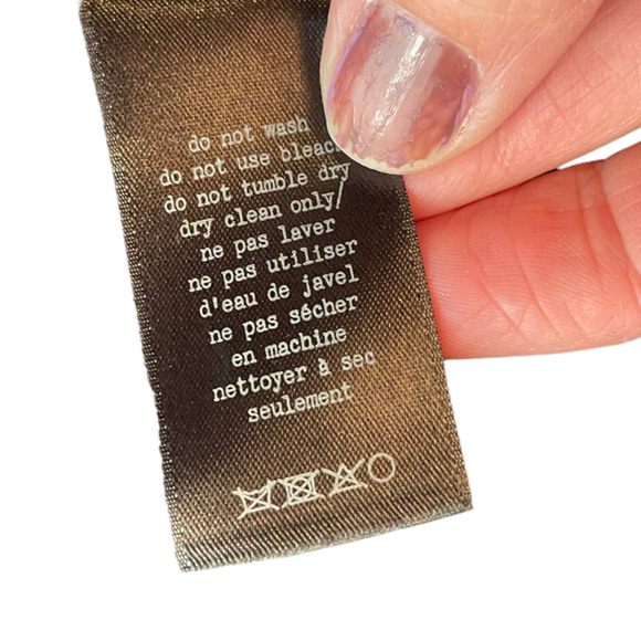 RAG & BONE NAVY WOOL BLEND BLAZER WITH SHOULDER DETAIL - Picture 11 of 11